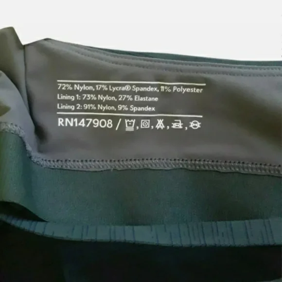 Outdoor Voices Move Free Large Evergreen Racerback Cropped Tank - Picture 6 of 8